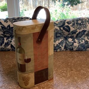WINE BOTTLE DECORATIVE CARIER WITH HANDLE